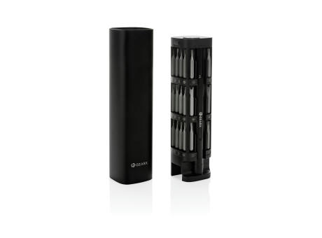 Gear X 46-tlg. Präzisions-Bit-Set aus RCS recyc. Aluminium Werbeartikel