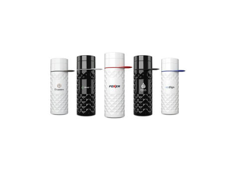 Join The Pipe Nairobi Ring Bottle Black 500 ml Flasche Werbeartikel