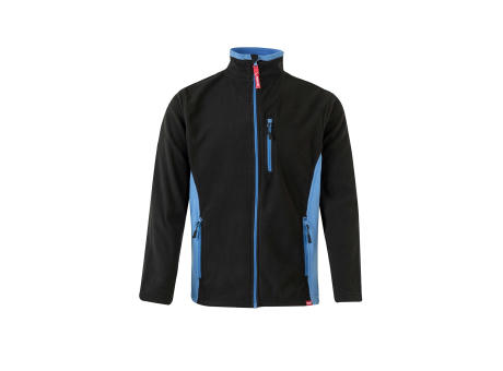 VL GERAS. Zweifarbige Fleecejacke (220g/m²) aus Polyester (100%) bedrucken