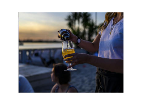 HappyGlass Mister Gustav Bierglas Tritan 500 ml Werbeartikel