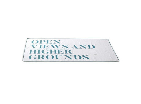 Schnell trocknendes Handtuch 700x1400mm vollfarbig Werbeartikel