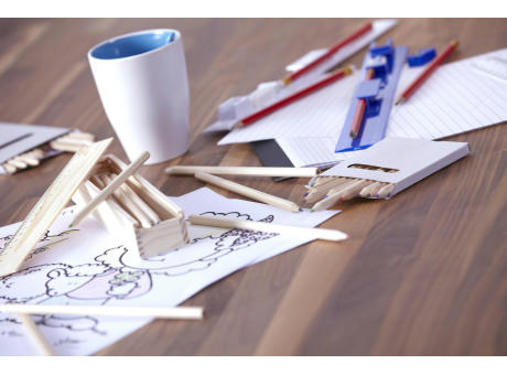 Buntstifte 12er Setin Holzbox Carmelita bedrucken