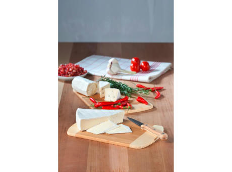 Schneidbrett "Bamboo" mittel Werbeartikel