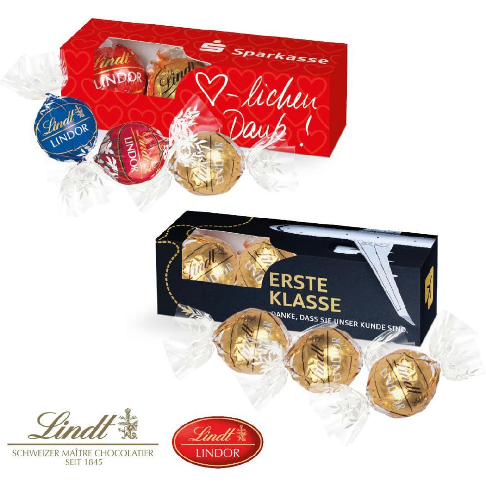 LINDT LINDOR PRÄSENT, 3ER Werbeartikel