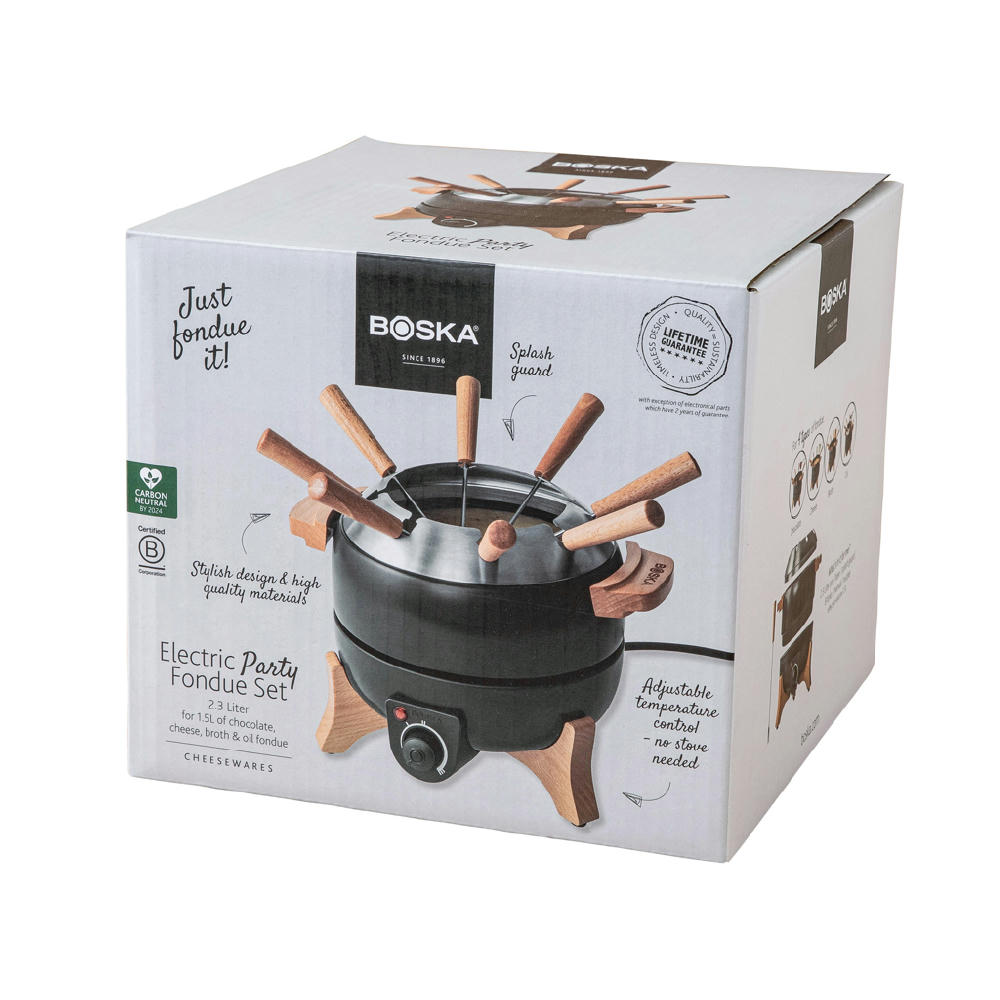 BOSKA elektrisches Party Fondue Set - 2.3L (EU Type F) Werbeartikel