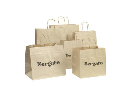 Leaf It Bag aus recyceltem Graspapier (90 g/m²) S Werbeartikel