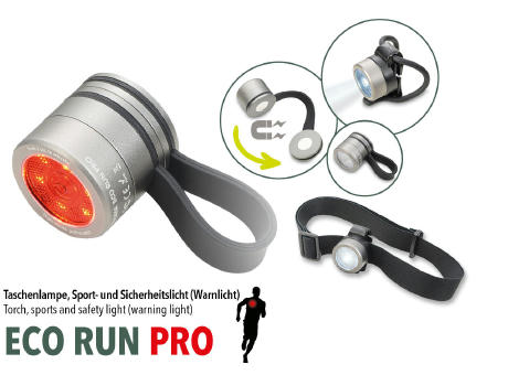 TROIKA Taschenlampe ECO RUN PRO Werbeartikel