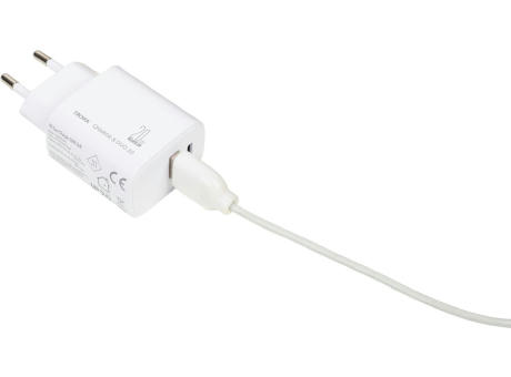 TROIKA Ladestecker CHARGE-X DUO 20 Werbeartikel