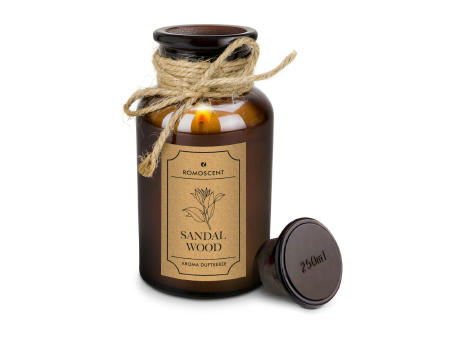 ROMOSCENT® Aromakerze Apothekerflasche Werbeartikel