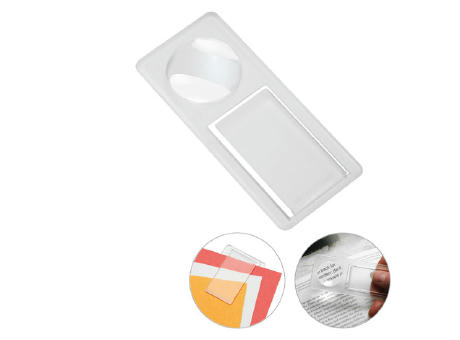 Product image Zettelklammer mit Lupe Werbeartikel