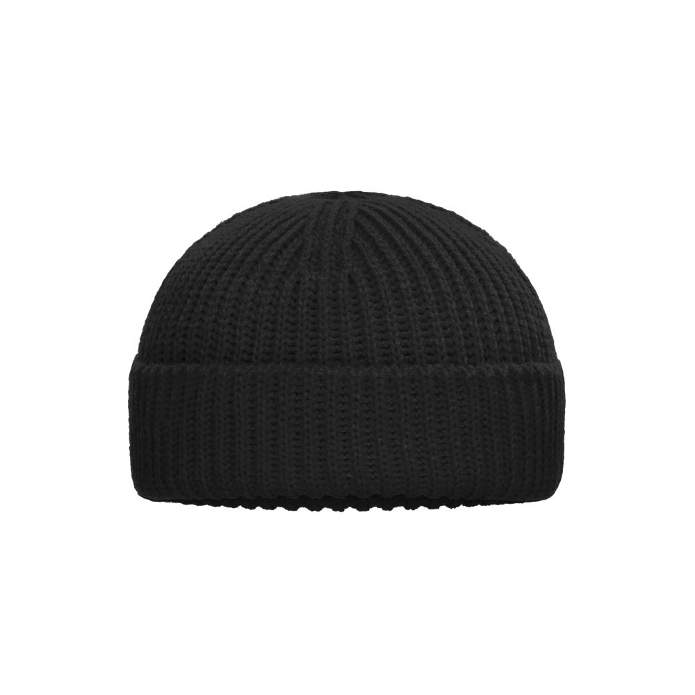 Product image Fisherman Beanie - Modische Strickmütze mit Umschlag Werbeartikel