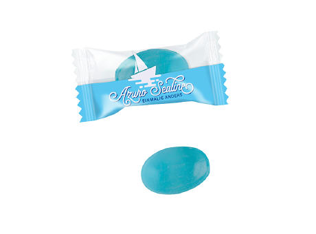 Product image Blaues Bonbons im Flowpack Werbeartikel