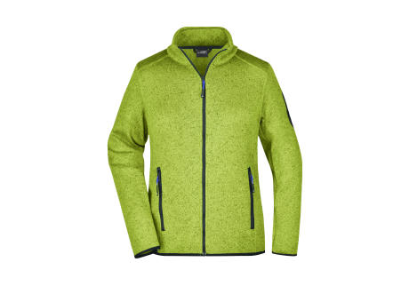 Product image Ladies' Knitted Fleece Jacket - Modische Strickfleece Jacke mit Stehkragen Werbeartikel