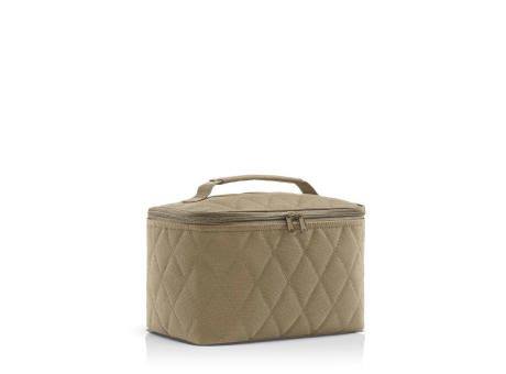 Product image cosmetic case rhombus midnight gold bedrucken