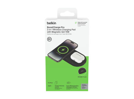 Belkin BoostCharge Pro 2-in-1 Pad EU bedrucken
