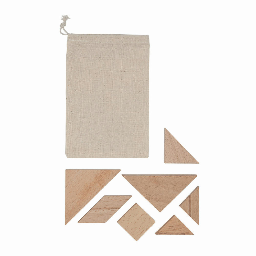 TANGRAM - Holz-Puzzle Werbeartikel