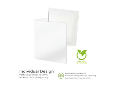 CoffeeFlyer - Good Trade - Individual Design Werbeartikel