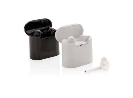 Liberty kabellose Kopfhörer in Ladebox Werbeartikel