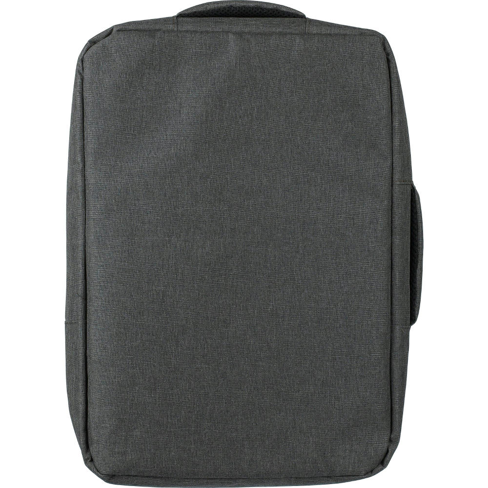 rPET (300D) Polyester Laptop-Rucksack Eulalia Werbeartikel