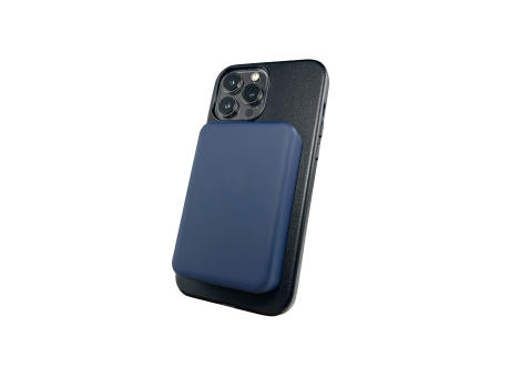 Product image Magnetic Powerbank PB-71 QI Wireless Charging 15W und 10000 mAh Akku Blau bedrucken