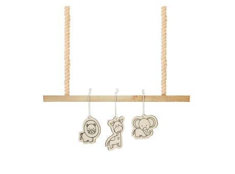 FAUNE. Malset für Kinder aus Holz Werbeartikel