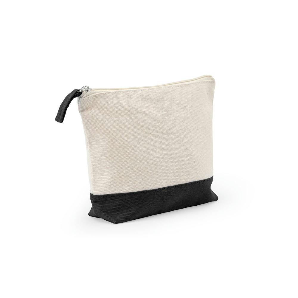 Product image DAPHNE. Kosmetiktasche aus 100 % Baumwolle (340 g/m²), zweifarbig Werbeartikel