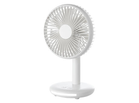 Product image Wiederaufladbarer Ventilator mit Licht REEVES-DESKSTREAM Werbeartikel