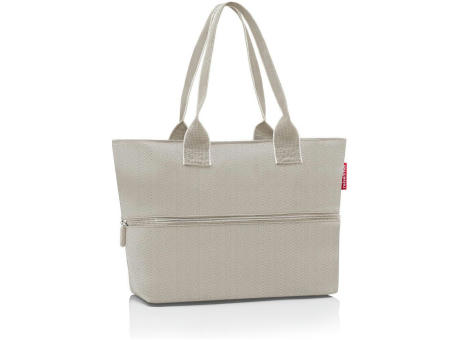 Product image shopper e1 herringbone dark blue bedrucken
