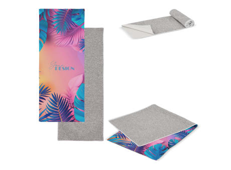 Schnelltrocknendes Handtuch R-PET 30 x 80 cm Sublimation Werbeartikel