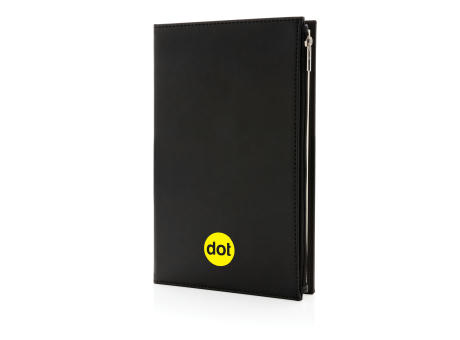 Swiss Peak A5 Notizbuch mit Zipper-Tasche bedrucken