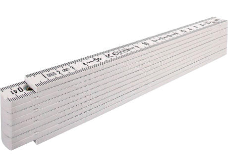 Faltbarer Zollstock aus Holz Gloria 1100 Series Werbeartikel