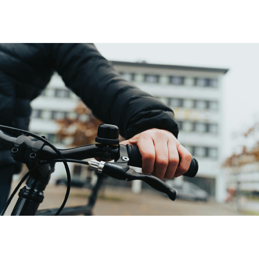 Bikefinder Dual RCS Fahrradklingel mit weltweiter Ortung Werbeartikel