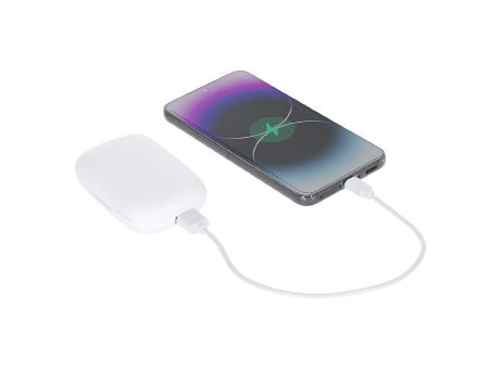 Power Bank Kopfhörer Haxel bedrucken