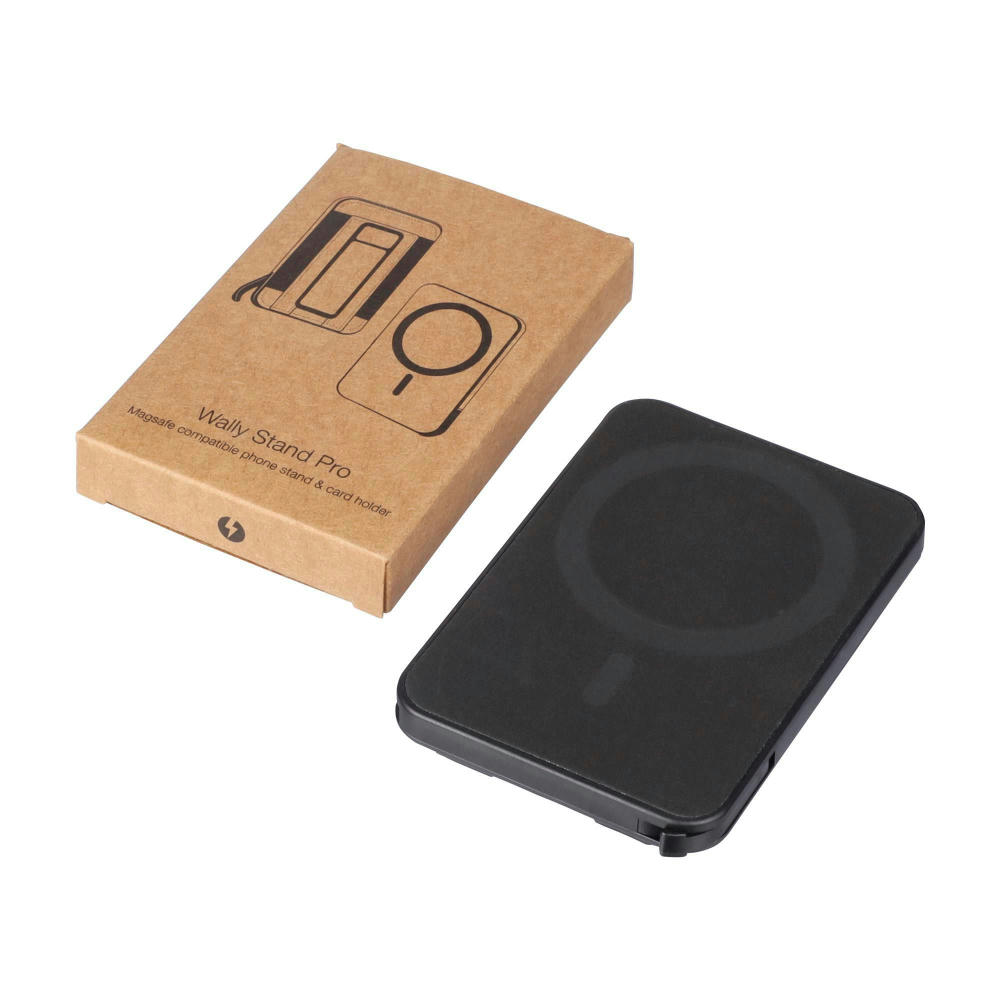 BrandCharger Kartenhülle Wally Stand Pro | Recycelt Werbeartikel