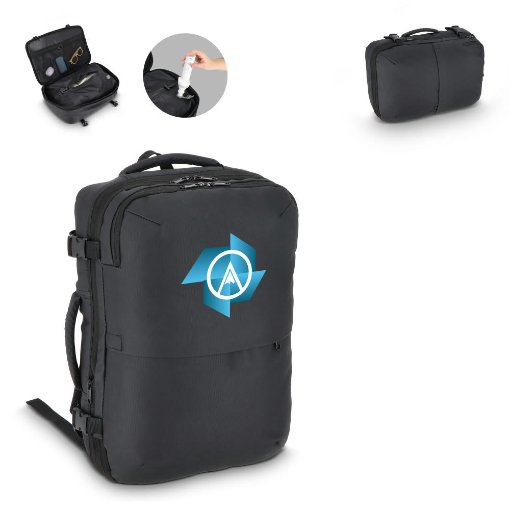 Product image PU-beschichteter Dalston-Rucksack Vakuumrucksack 30 x 15 x 45 cm 20 l Werbeartikel