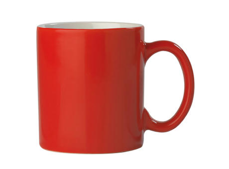 Kaffeebecher Oslo hellrot 300ml Werbeartikel