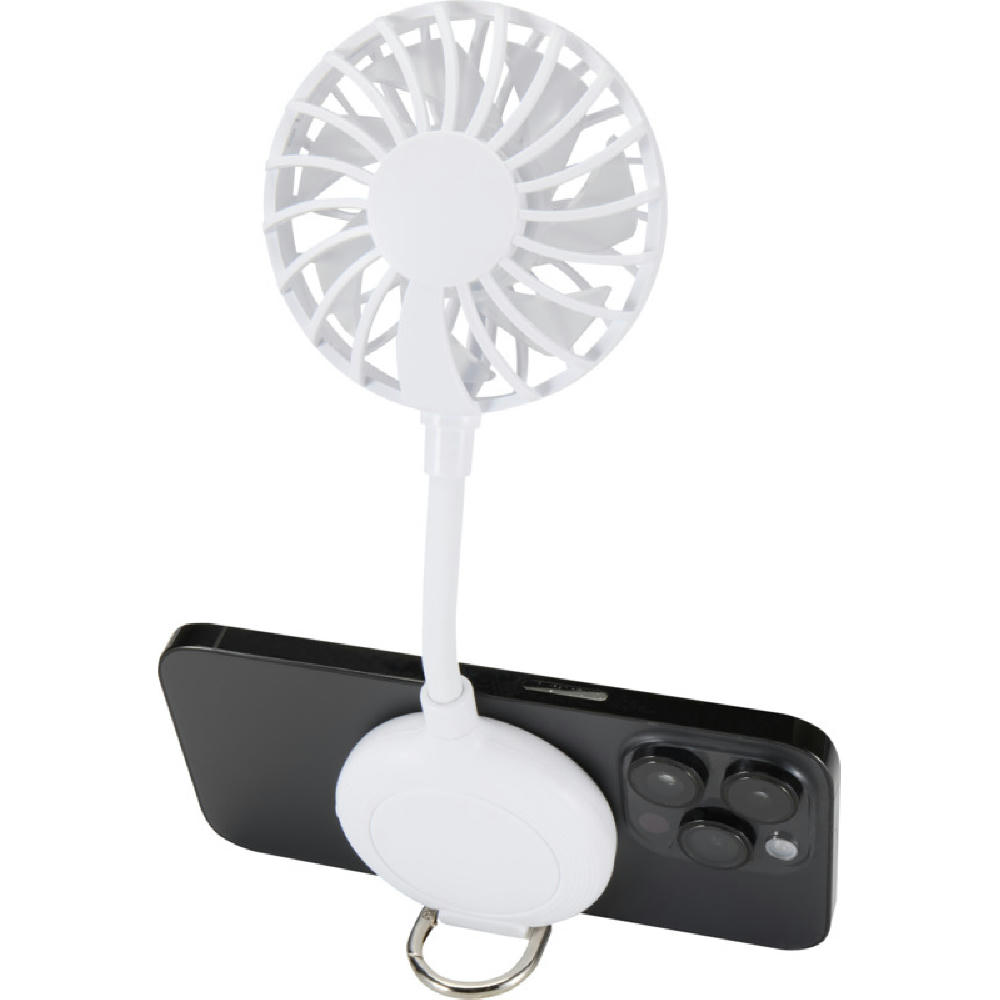 Product image Ventio Magnetischer, tragbarer Ventilator aus recyceltem Kunststoff Werbeartikel