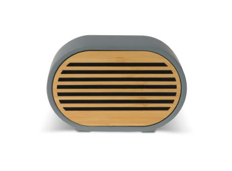 Speaker and wireless charger limestone 5W Werbeartikel