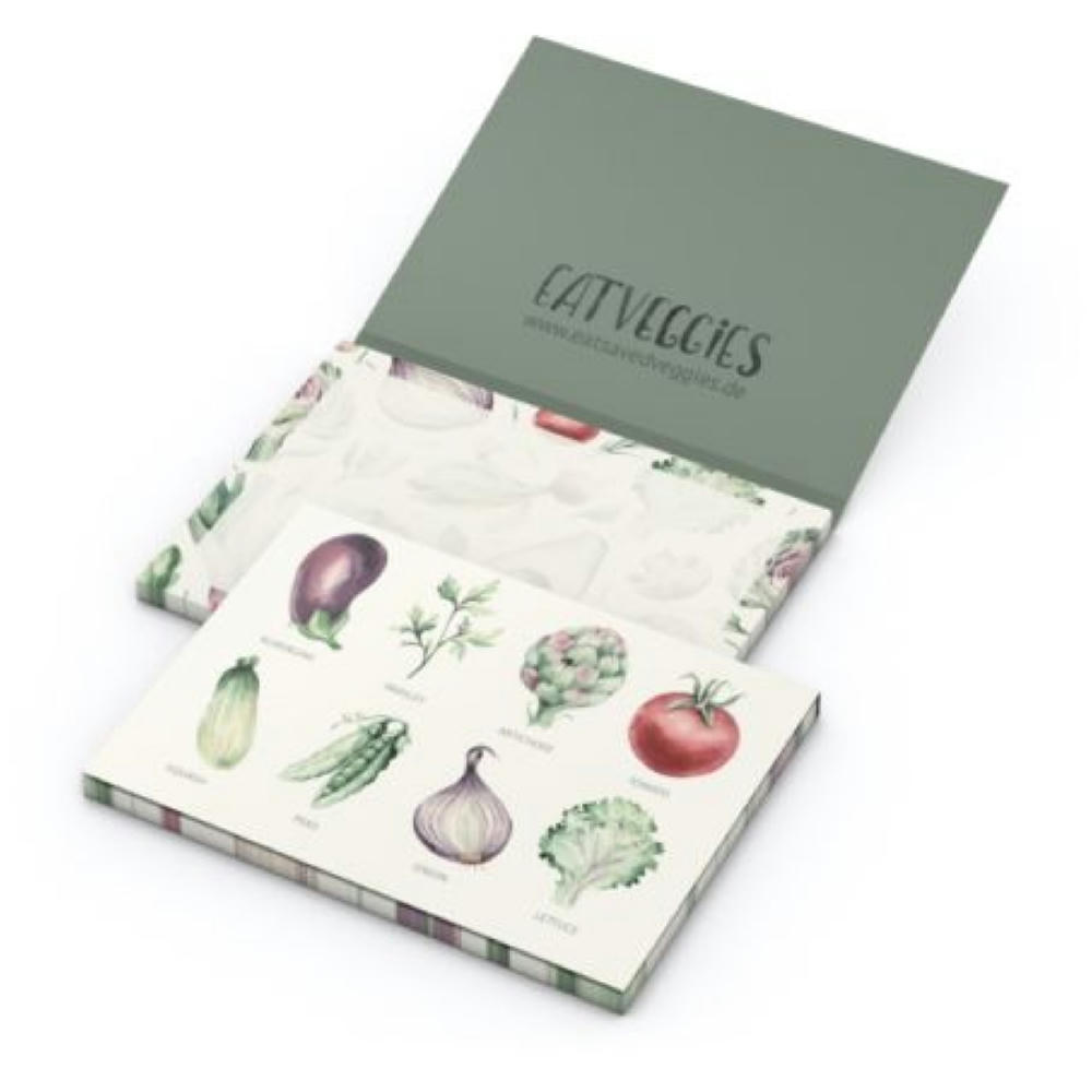 Haftnotiz Cover Karton Individuell Recycling Werbeartikel