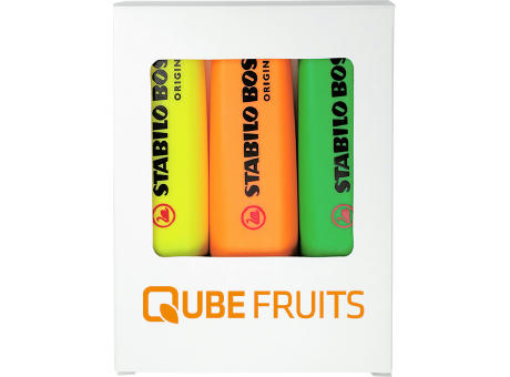 Product image STABILO BOSS ORIGINAL 3er-Set Leuchtmarkierer Werbeartikel