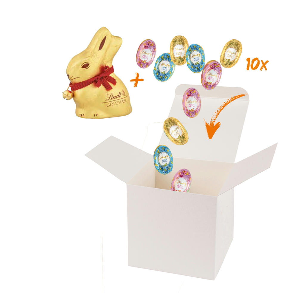 ColorBox Lindt Mix - Weiß Werbeartikel