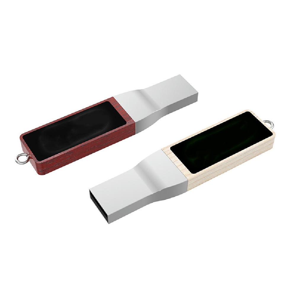 USB-Stick LED 10 USB 2.0 COB   1 GB Ahorn Werbeartikel