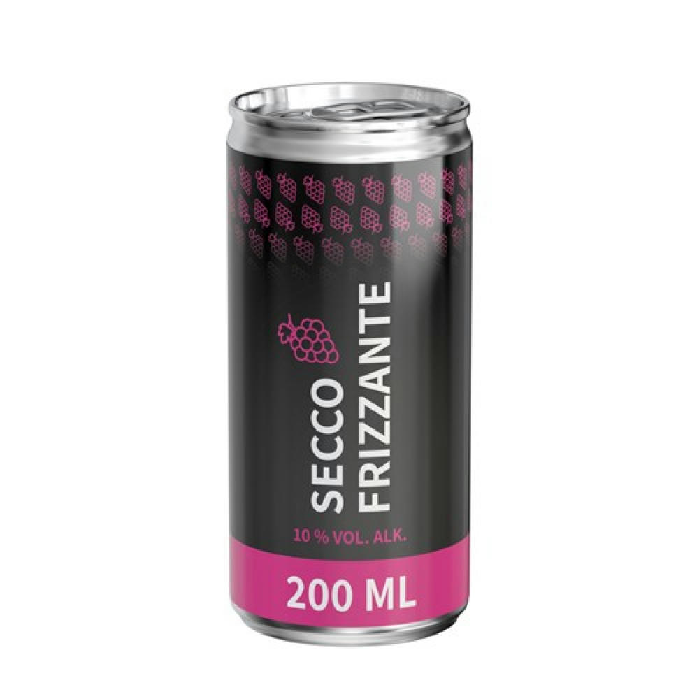 Product image 200 ml Secco frizzante (Dose) - Body Label Werbeartikel