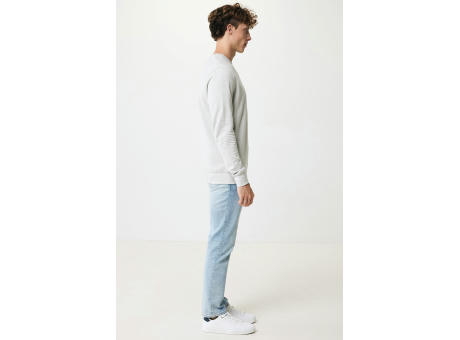 IQONIQ Denali ungefärbt. Rundhals-Sweater aus recycelter BW bedrucken