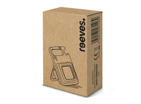 Wiederaufladbare Multifunktions Taschenlampe REEVES-SUPERSQUARE Werbeartikel