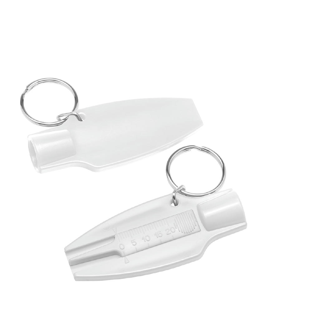 Product image Reifenprofiltiefenmesser mit Ventilkappendreher Werbeartikel