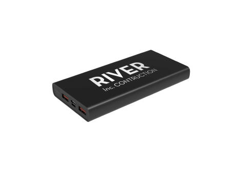 Powerit-Now Powerbank QC3.0 20W 10000 mAh Black bedrucken