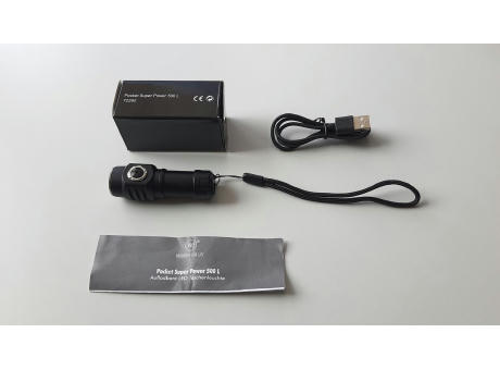 Aufladbare LED Leuchte "Pocket Super Power 500 L" Werbeartikel