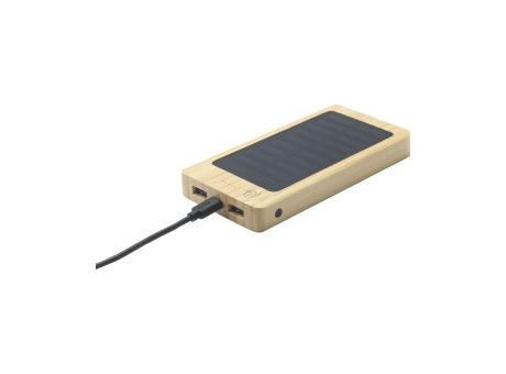 Product image Solar Powerbank 8000+ Wireless Charger Ladegerät bedrucken