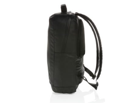 Fashion schwarzer 15.6" Laptop-Rucksack, PVC-frei bedrucken